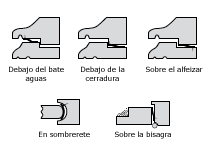 Burletes acero inoxidable